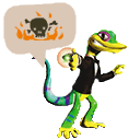 Flaming Gecko